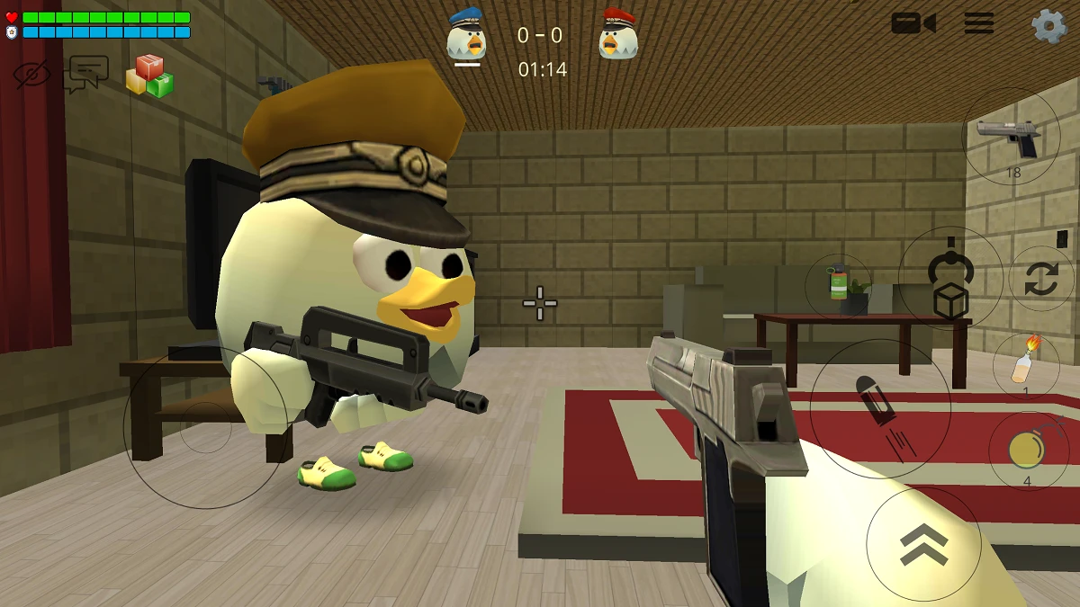 Chicken Gun Приватный сервер скачать на Андроид бесплатно на русском версия  APK 1.4.9