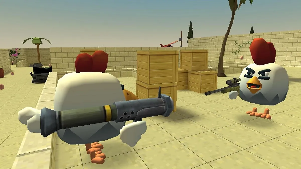 Скачать Rooster Gun 1.8.1 на Андроид (Приватка Чикен Ган) MOD apk (RUS)