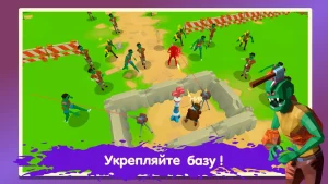 Two Guys & Zombies 3D По сети 0.819 (Мод меню на много денег и алмазов, бессмертие) на Андроид-02