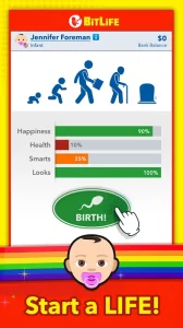 BitLife - Life Simulator 3.19.8 (Мод на бесплатные покупки) на Андроид-01