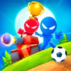 Stickman Party Мини Игры 2 3 4 — бесплатные покупки на Андроид