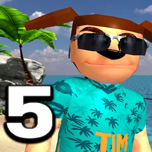 5 ночей с Тимохой 5 Остров (Мод меню бессмертие) на Андроид